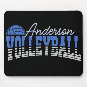 Personalisierter Volleyball Spieler ADD NAME Team  Mousepad