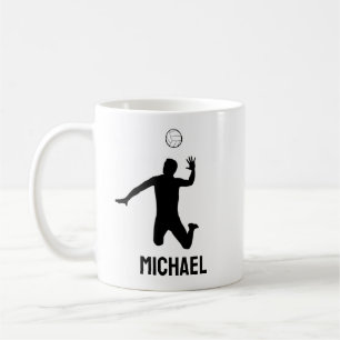 Personalisierter Volleyball, Volleyballgeschenk Kaffeetasse