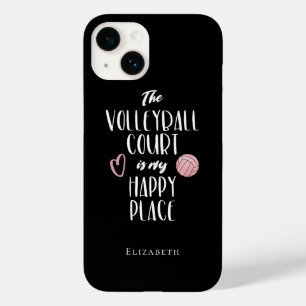 personalisierter Volleyballplatz Case-Mate iPhone 14 Hülle