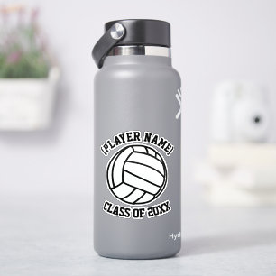 Personalisierter Volleyballspieler Aufkleber