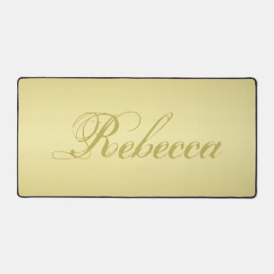 Personalisierter Vorlagenname für den Glamour Schreibtischunterlage