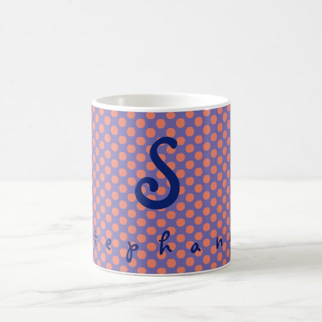 Personalisierter Vorname Kaffeetasse (Mittel)