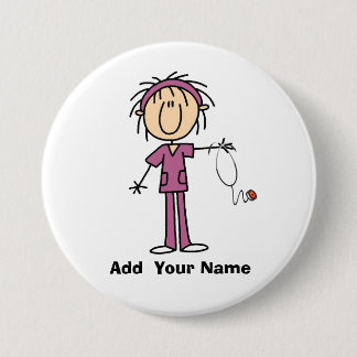 Personalisierter weiblicher button