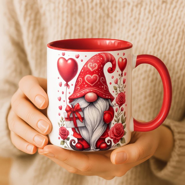 Personalisierter Weihnachts-Gnom-Becher  Tasse (Von Creator hochgeladen)