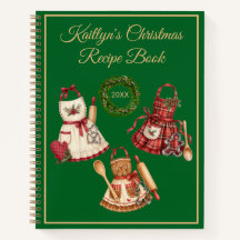 Personalisierter Weihnachts-Rot-Grün-Kranz-Monogra
