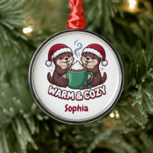 Personalisierter Weihnachts-Schmuck mit Ottern War