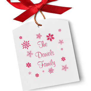 Personalisierter Weihnachts-Schneeflocken-Stempel Permastempel
