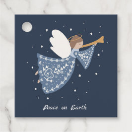 Personalisierter Weihnachtsangel Holiday Peace Ear Geschenkanhänger