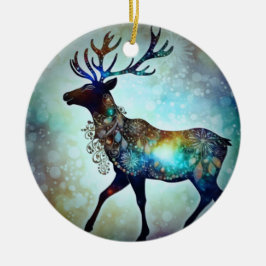 Personalisierter Weihnachtsbaum Keramik Ornament