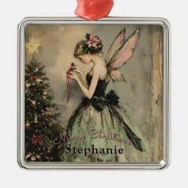 Personalisierter Weihnachtsbaum Ornament Aus Metall