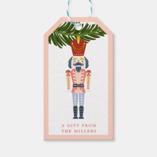 Personalisierter Weihnachtsbaumschmuck Pastell-Nus Geschenkanhänger