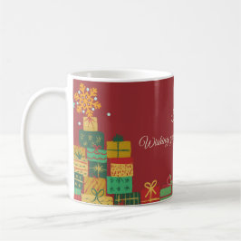 Personalisierter Weihnachtsbecher – Cozy Holiday D Kaffeetasse