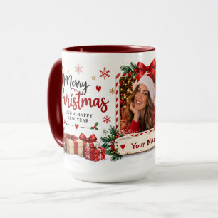Personalisierter Weihnachtsbecher mit individuelle Tasse