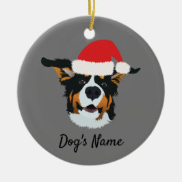 Personalisierter Weihnachtsberner Keramik Ornament