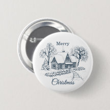 Personalisierter Weihnachtsbutton – Maßgeschneider