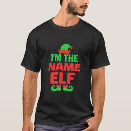Personalisierter Weihnachtself T-Shirt