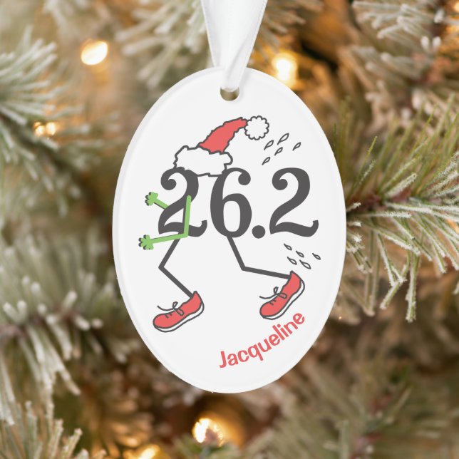 Personalisierter Weihnachtsfeiertag 26.2 Funny Mar Ornament (Baum)