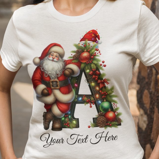Personalisierter Weihnachtsfeiertag T-Shirt (Von Creator hochgeladen)
