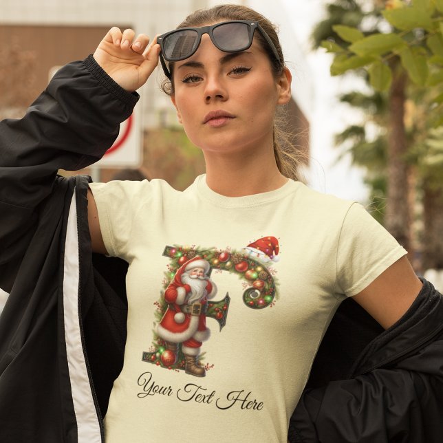 Personalisierter Weihnachtsfeiertag T-Shirt (Von Creator hochgeladen)