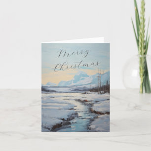 Personalisierter Weihnachtsgeschenk Feiertagskarte