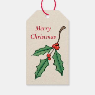 Personalisierter Weihnachtsgeschenktag Geschenkanhänger