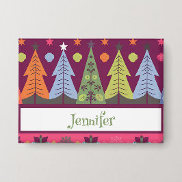 Personalisierter Weihnachtsknopf Button