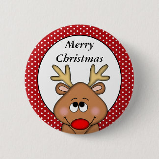 Personalisierter Weihnachtsknopf Button