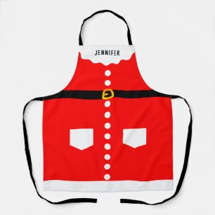 Personalisierter Weihnachtsmann Kostüme Weihnachte Schürze
