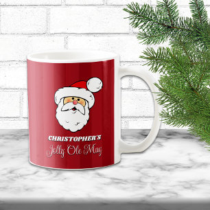 Personalisierter Weihnachtsmann Tasse