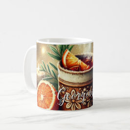 Personalisierter Weihnachtsmarkt Weinwanderwege Ma Kaffeetasse