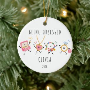 Personalisierter Weihnachtsschmuck für Bling-Verli