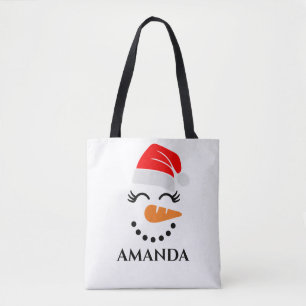 Personalisierter Weihnachtsschneemann mit individu