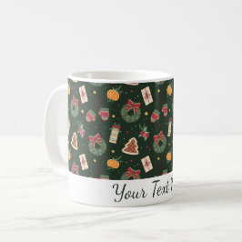 Personalisierter Weihnachtstasse süß  Kaffeetasse