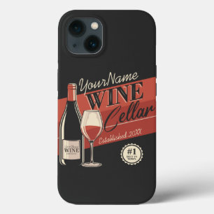 Personalisierter Weinkeller Flaschen Bar Case-Mate iPhone Hülle