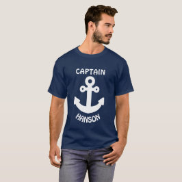 Personalisierter Weißanker T-Shirt