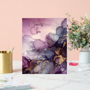 Personalisierter Wellness-Center Acrylschild