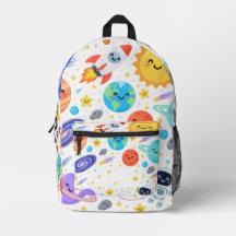 Personalisierter Weltraum-Explorer-Kinder-Rucksack
