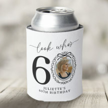 Personalisierter 'Wer wird 60?' 60. Geburtstagsfot