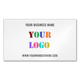 Personalisierter Werbefirmensondertext mit individ Magnetische Visitenkarte