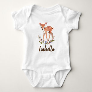 personalisierter Wildbaby-Bodysuit Baby Strampler