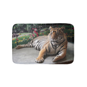 Personalisierter Wildtieriger Badematte