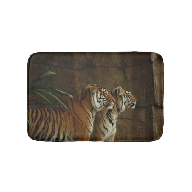 Personalisierter Wildtieriger Badematte (Vorderseite)