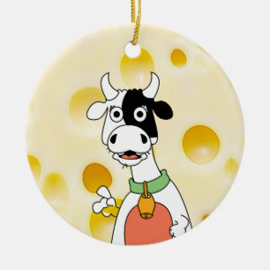 Personalisierter Wisconsin-Käse-Kopf-lustiges Keramik Ornament