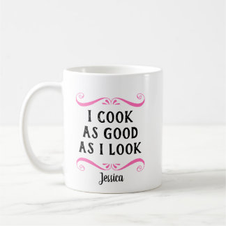 Personalisierter Witzig koche ich so gut, wie ich Tasse
