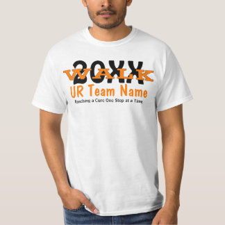 Personalisierter Wohltätigkeit-Weg-T - Shirt