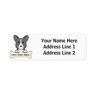 Personalisierter Wolljacken-WaliserCorgi