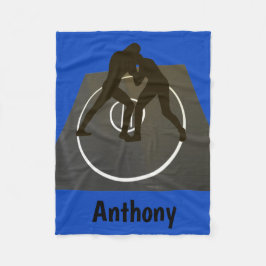 Personalisierter Wrestling auf der Fleecedecke