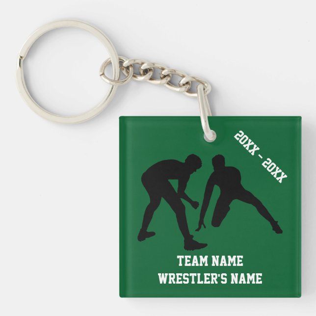 Personalisierter Wrestling-Schlüsselanhänger Ihre Schlüsselanhänger (Vorderseite)