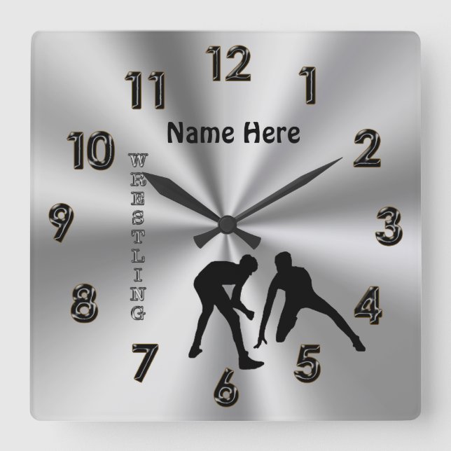 Personalisierter Wrestling Uhren mit seinem Namen (Vorderseite)