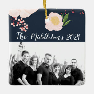 Personalisierter XMAS Ornament Baby Pink Cosmos au